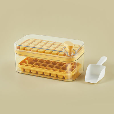 Take Out Whiskey Reusable Ice Cube Square Maker Mold Household With Cover