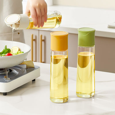 500ml Kitchen Glass Oil Dispenser Bottle  Cooking Oil Container Multipurpose