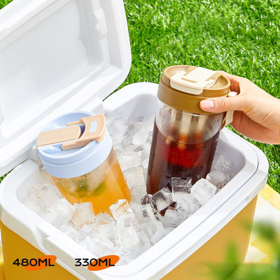 Coffee Ice Drinking Cold Brew Cup Morden Style PP Material