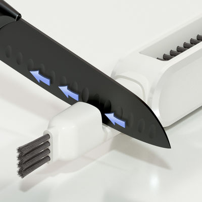 Patent Design 4-in-1 Multifunctional Knives Long Handle Cleaning Brush