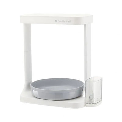 Pull-out Detachable 360 degree Rotating Kitchen Shelf Multi-purpose Seasoning Rack Turntable