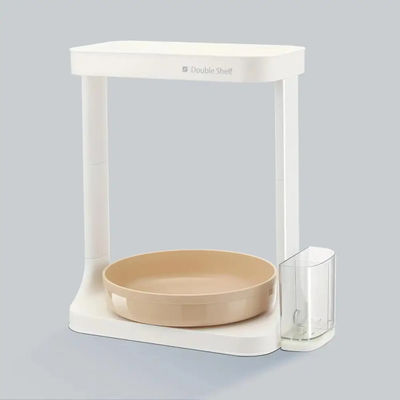 Pull-out Detachable 360 degree Rotating Kitchen Shelf Multi-purpose Seasoning Rack Turntable