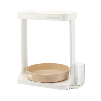 Pull-out Detachable 360 degree Rotating Kitchen Shelf Multi-purpose Seasoning Rack Turntable