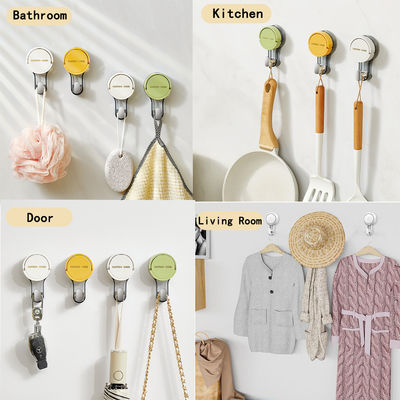 ZASA New Arrive White Yellow Green Vacuum Cup Hook