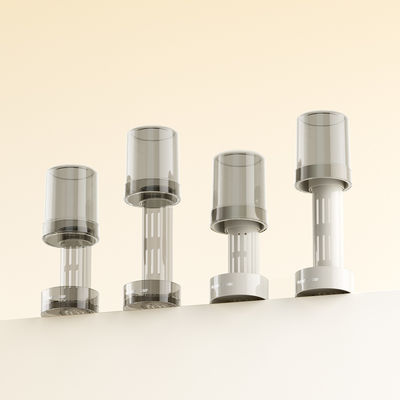 Toothbrush Holder Stand with Cover Cup Height Adjustable Electric Toothbrush Holders for Bathrooms