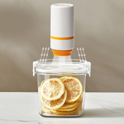Electric Air Pump Airtight Lid Vacuumable Food Storage Jars