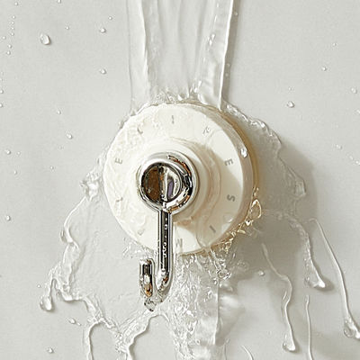 New Design Reusable Wall Hanging ABS Shower Hooks Strong Adsorption Vacuum Suction Cup Hooks