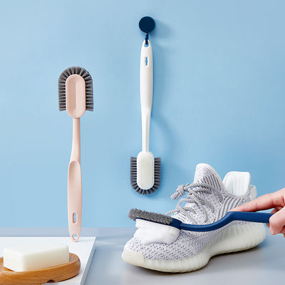 Cleaning Brush Handle Cleaning Tool Shoes Plastic Sneaker Laundry Clothes Scrubbing Bathroom Laundry Cup Cleaner