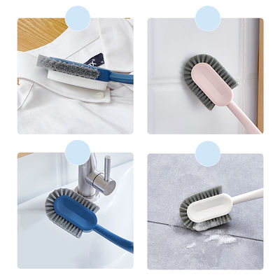 Cleaning Brush Handle Cleaning Tool Shoes Plastic Sneaker Laundry Clothes Scrubbing Bathroom Laundry Cup Cleaner