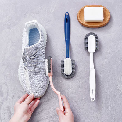 Cleaning Brush Handle Cleaning Tool Shoes Plastic Sneaker Laundry Clothes Scrubbing Bathroom Laundry Cup Cleaner