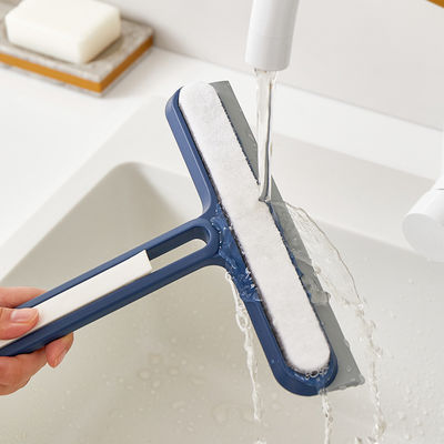 4 in 1 Multi-Functional Shower Squeegee Silicone Scraper Cleaner for Mirrors Shower Doors Car Windows Glass Doors Cleaning Tool