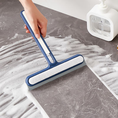 4 in 1 Multi-Functional Shower Squeegee Silicone Scraper Cleaner for Mirrors Shower Doors Car Windows Glass Doors Cleaning Tool
