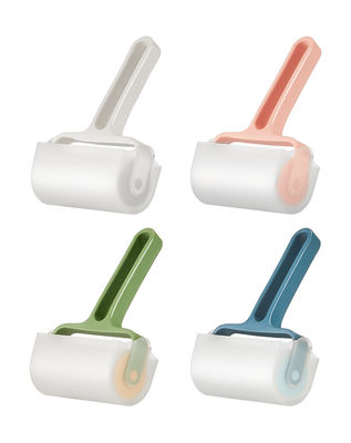 Tearable Roll Paper Sticky Roller Brush Pet Hair Remover Clothes Carpet Cleaning Brush Plush Razor Household Cleaning Tool