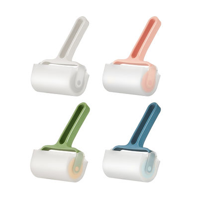 Tearable Roll Paper Sticky Roller Dust Wiper Pet Hair Clothes Carpet Tousle Remover Replaceable Home Cleaning Brush Accessories