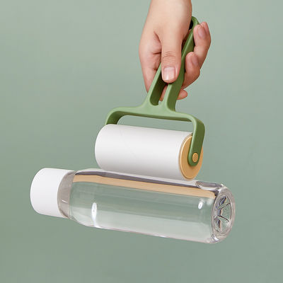 Tearable Roll Paper Sticky Roller Dust Wiper Pet Hair Clothes Carpet Tousle Remover Replaceable Home Cleaning Brush Accessories