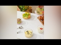 2024 Nhà bếp mới Thực phẩm thùng chứa hermetic Microwave Safe High Borosilicate Glass Lunch Box